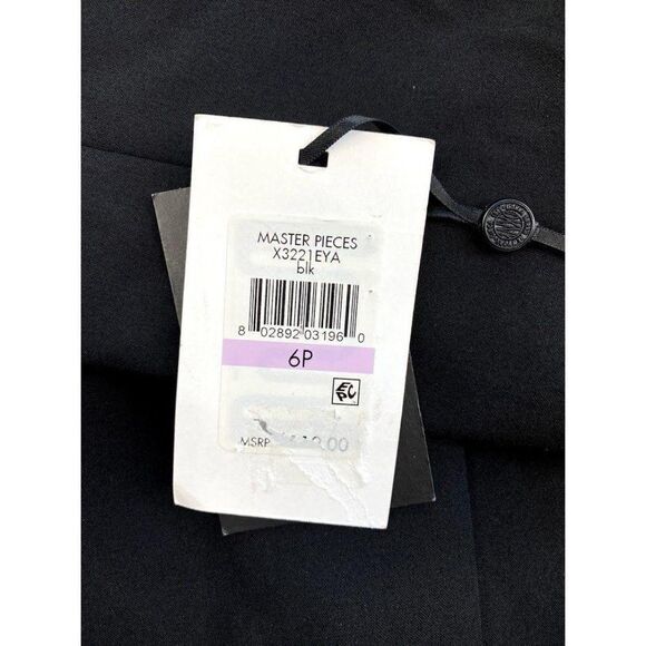 DKNY‎ Blazer Jacket Black 6 Petite Single Button - Picture 4 of 7